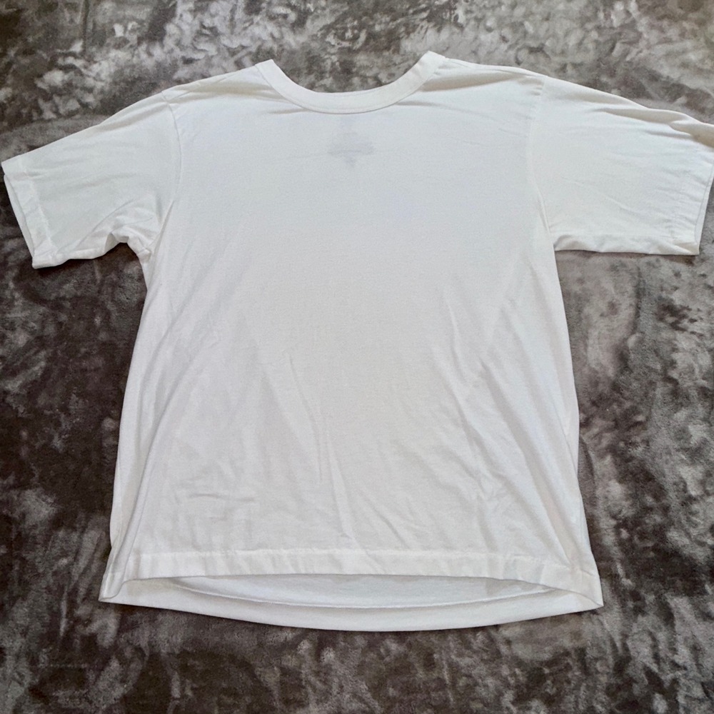 BP. T-Shirt Women M White Good Short Sleeve Crewneck Cotton Blend